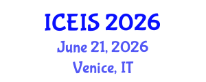 International Conference on Education and Information Sciences (ICEIS) June 21, 2026 - Venice, Italy