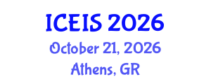 International Conference on Education and Information Sciences (ICEIS) October 21, 2026 - Athens, Greece