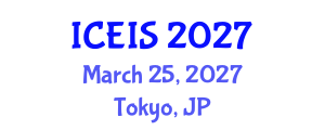 International Conference on Education and Information Sciences (ICEIS) March 25, 2027 - Tokyo, Japan International Conference on Education and Information Sciences (ICEIS) March 25, 2027 - Tokyo, Japan