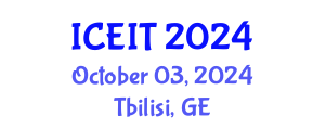 International Conference on Education and Information Technology (ICEIT) October 03, 2024 - Tbilisi, Georgia