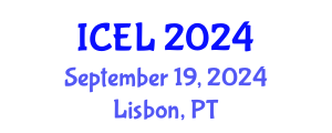 International Conference on Education and Learning (ICEL) September 19, 2024 - Lisbon, Portugal