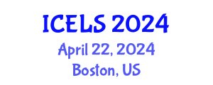 International Conference on Education and Learning Sciences (ICELS) April 22, 2024 - Boston, United States