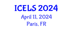 International Conference on Education and Learning Sciences (ICELS) April 11, 2024 - Paris, France