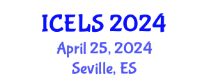 International Conference on Education and Learning Sciences (ICELS) April 25, 2024 - Seville, Spain