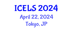 International Conference on Education and Learning Sciences (ICELS) April 22, 2024 - Tokyo, Japan