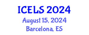 International Conference on Education and Learning Sciences (ICELS) August 15, 2024 - Barcelona, Spain