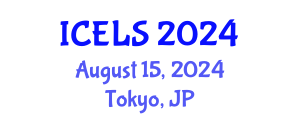 International Conference on Education and Learning Sciences (ICELS) August 15, 2024 - Tokyo, Japan