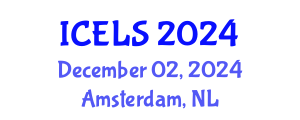 International Conference on Education and Learning Sciences (ICELS) December 02, 2024 - Amsterdam, Netherlands