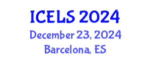 International Conference on Education and Learning Sciences (ICELS) December 23, 2024 - Barcelona, Spain