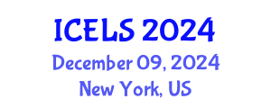 International Conference on Education and Learning Sciences (ICELS) December 09, 2024 - New York, United States