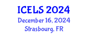 International Conference on Education and Learning Sciences (ICELS) December 16, 2024 - Strasbourg, France