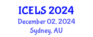 International Conference on Education and Learning Sciences (ICELS) December 02, 2024 - Sydney, Australia