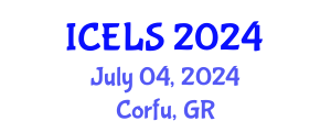 International Conference on Education and Learning Sciences (ICELS) July 04, 2024 - Corfu, Greece