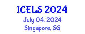 International Conference on Education and Learning Sciences (ICELS) July 04, 2024 - Singapore, Singapore