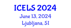 International Conference on Education and Learning Sciences (ICELS) June 13, 2024 - Ljubljana, Slovenia