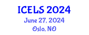 International Conference on Education and Learning Sciences (ICELS) June 27, 2024 - Oslo, Norway