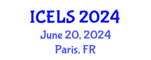 International Conference on Education and Learning Sciences (ICELS) June 20, 2024 - Paris, France