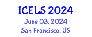International Conference on Education and Learning Sciences (ICELS) June 03, 2024 - San Francisco, United States