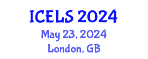 International Conference on Education and Learning Sciences (ICELS) May 23, 2024 - London, United Kingdom