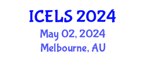 International Conference on Education and Learning Sciences (ICELS) May 02, 2024 - Melbourne, Australia