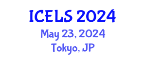 International Conference on Education and Learning Sciences (ICELS) May 23, 2024 - Tokyo, Japan