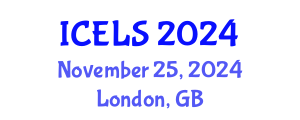 International Conference on Education and Learning Sciences (ICELS) November 25, 2024 - London, United Kingdom