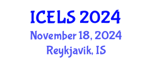 International Conference on Education and Learning Sciences (ICELS) November 18, 2024 - Reykjavik, Iceland