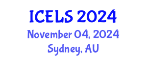 International Conference on Education and Learning Sciences (ICELS) November 04, 2024 - Sydney, Australia