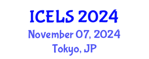 International Conference on Education and Learning Sciences (ICELS) November 07, 2024 - Tokyo, Japan
