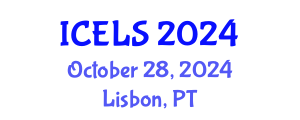 International Conference on Education and Learning Sciences (ICELS) October 28, 2024 - Lisbon, Portugal