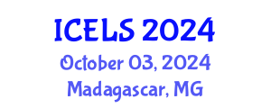 International Conference on Education and Learning Sciences (ICELS) October 03, 2024 - Madagascar, Madagascar