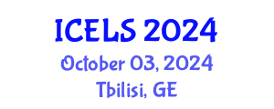 International Conference on Education and Learning Sciences (ICELS) October 03, 2024 - Tbilisi, Georgia