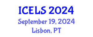 International Conference on Education and Learning Sciences (ICELS) September 19, 2024 - Lisbon, Portugal