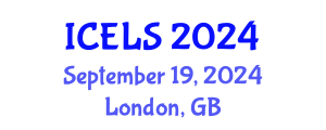 International Conference on Education and Learning Sciences (ICELS) September 19, 2024 - London, United Kingdom