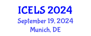 International Conference on Education and Learning Sciences (ICELS) September 19, 2024 - Munich, Germany