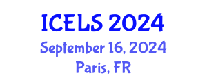 International Conference on Education and Learning Sciences (ICELS) September 16, 2024 - Paris, France