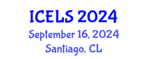 International Conference on Education and Learning Sciences (ICELS) September 16, 2024 - Santiago, Chile