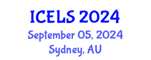 International Conference on Education and Learning Sciences (ICELS) September 05, 2024 - Sydney, Australia