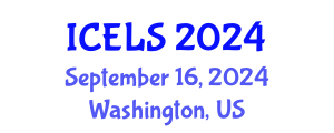 International Conference on Education and Learning Sciences (ICELS) September 16, 2024 - Washington, United States