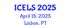 International Conference on Education and Learning Sciences (ICELS) April 15, 2025 - Lisbon, Portugal