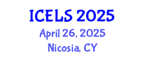 International Conference on Education and Learning Sciences (ICELS) April 26, 2025 - Nicosia, Cyprus