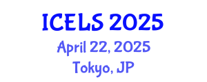 International Conference on Education and Learning Sciences (ICELS) April 22, 2025 - Tokyo, Japan