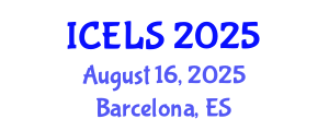 International Conference on Education and Learning Sciences (ICELS) August 16, 2025 - Barcelona, Spain