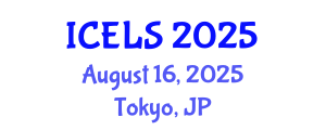 International Conference on Education and Learning Sciences (ICELS) August 16, 2025 - Tokyo, Japan