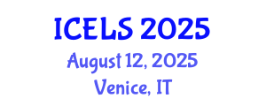 International Conference on Education and Learning Sciences (ICELS) August 12, 2025 - Venice, Italy