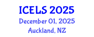 International Conference on Education and Learning Sciences (ICELS) December 01, 2025 - Auckland, New Zealand