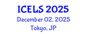 International Conference on Education and Learning Sciences (ICELS) December 02, 2025 - Tokyo, Japan