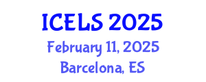 International Conference on Education and Learning Sciences (ICELS) February 11, 2025 - Barcelona, Spain