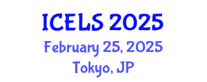 International Conference on Education and Learning Sciences (ICELS) February 25, 2025 - Tokyo, Japan