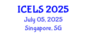 International Conference on Education and Learning Sciences (ICELS) July 05, 2025 - Singapore, Singapore
